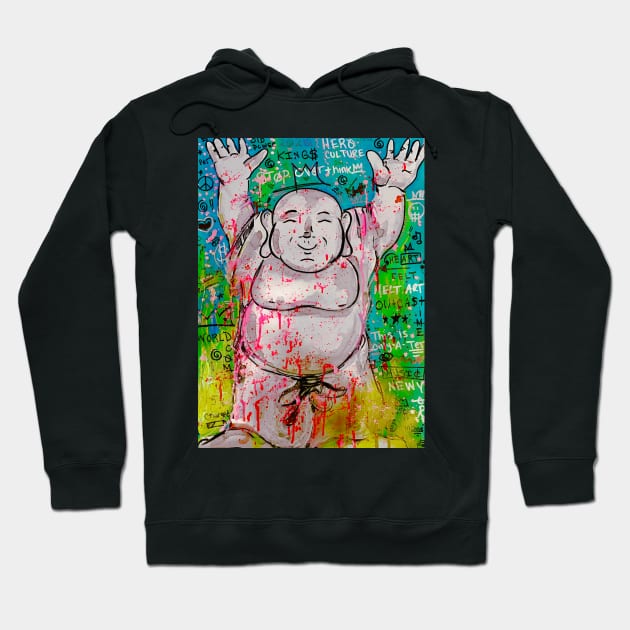 Buddha Dude Hoodie by Mr_Bentley